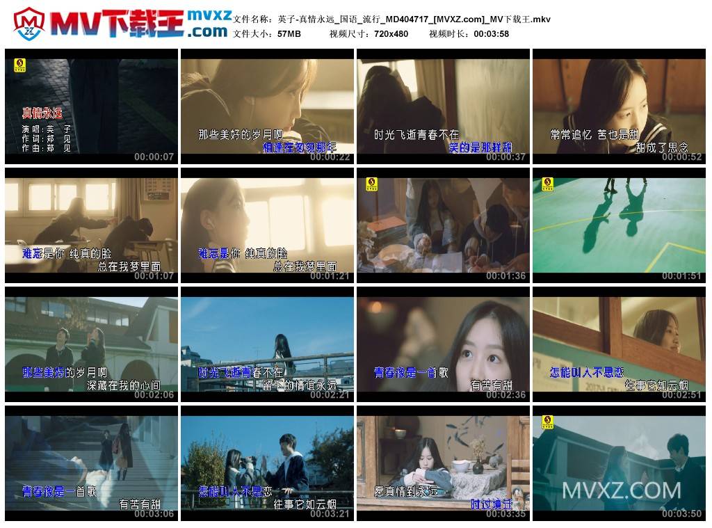 英子-真情永远_国语_流行_MD404717